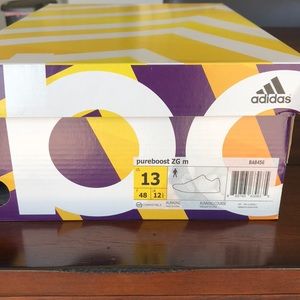 Adidas Pureboost ZG  size 13 in blue